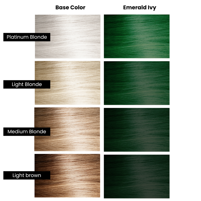 Medusa Hair Color | Emerald Ivy