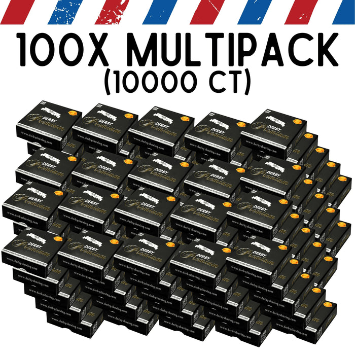 Derby Single Edge Razor Blades 100 pcs - Premium | Free Shipping