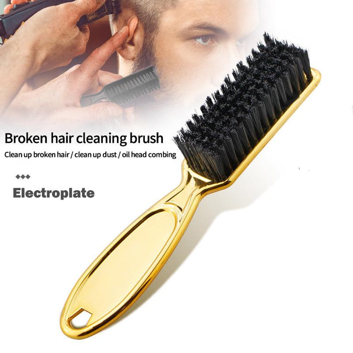 3 Pcs Soft Bristle Neck Duster Fade Brush Hair Cutting Clipper Brush