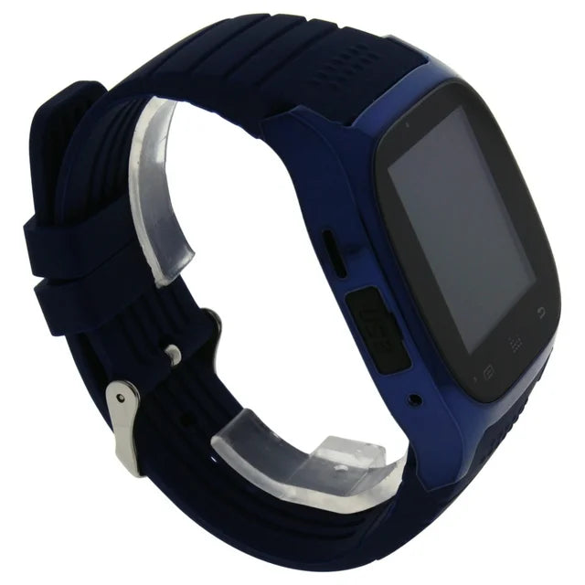 EK-C3 Montre Connectee Blue Silicone Strap Smart Watch by Eclock for Unisex - 1 Pc Watch