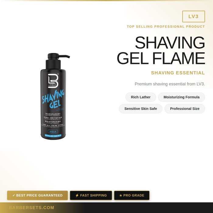 LV3 SHAVING GEL FLAME 500ML