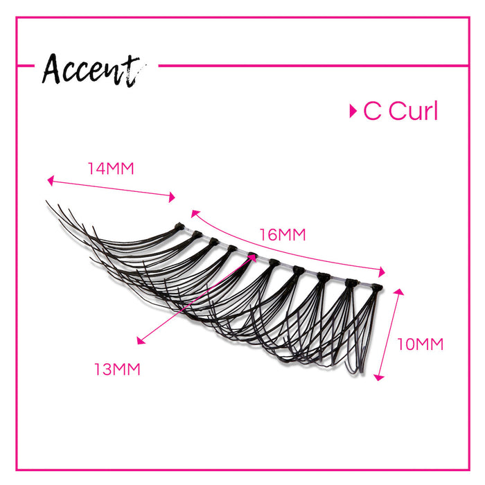 GladGirl False Lash - Accent