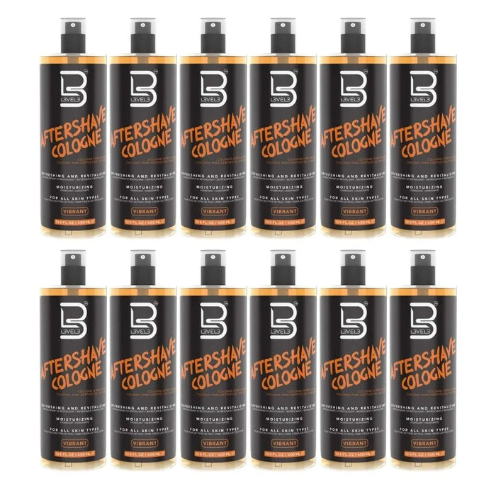 L3VEL3 After Shave Cologne Vibrant 13.5 oz - Multipack