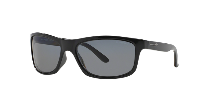 Arnette AN 4192 41-81 Pipe - Black-Gray Polarized by Arnette for Men - 60-16-135 mm Sunglasses