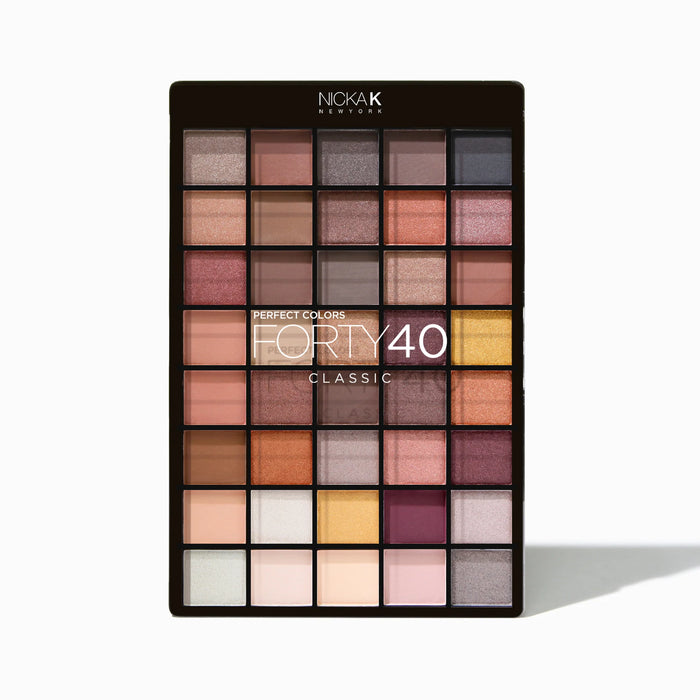 NICKA K Perfect 40 Classic Eyeshadow Palette