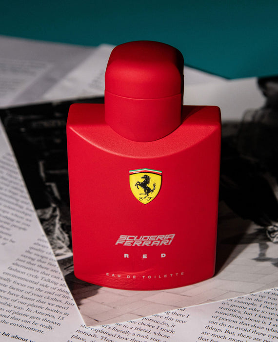 Ferrari Scuderia Red by Ferrari for Men - 4.2 oz EDT Spray