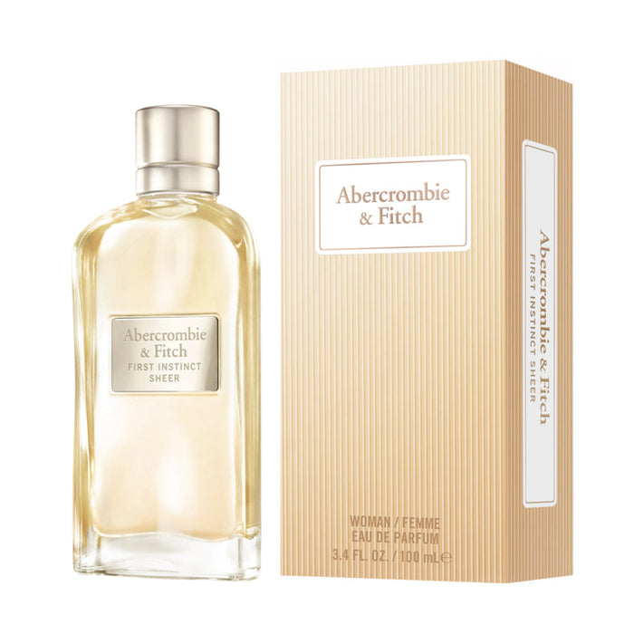 First Instinct Sheer d'Abercrombie and Fitch pour femme - Spray EDP de 3,4 oz