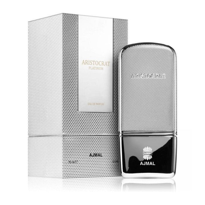 Aristocrat Platinum de Ajmal para hombres - Spray EDP de 2.5 oz