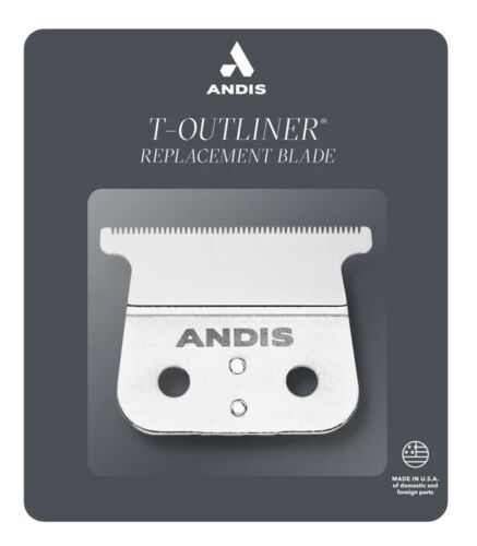 Andis Professional T-Outliner - Recortadora con cable #04780 y cuchilla de repuesto Andis T-Outliner #04521