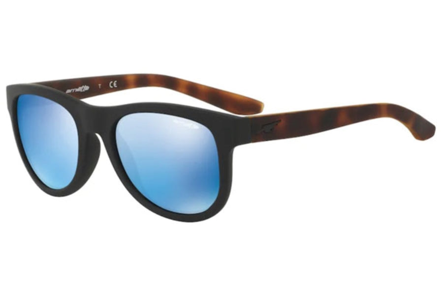 Arnette AN 4222 2273-55 Class Act - Fuzzy Black- Blue par Arnette pour unisexe - Lunettes de soleil 54-20-140 mm