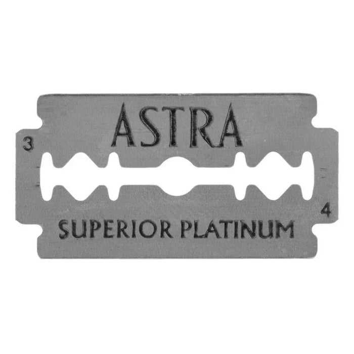 Astra Superior Platinum Double Edge Safety Razor Blade - 5000 Count