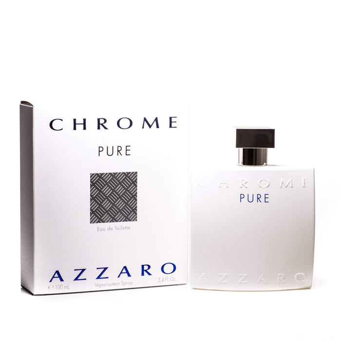 Chrome Pure by Azzaro for Men - 3.4 oz EDT Spray