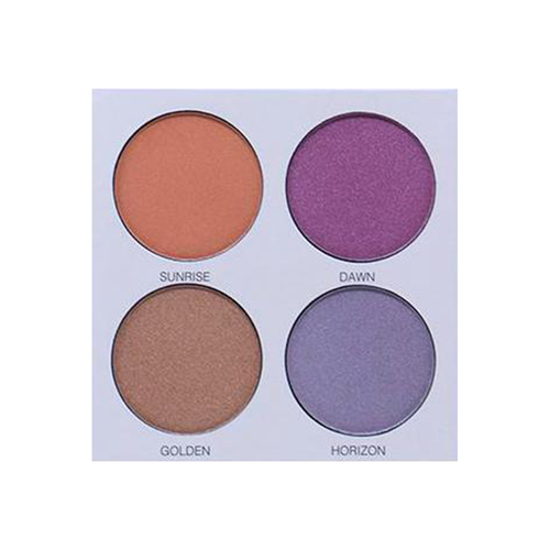 CITY COLOUR Glow Pro Dawn, ensemble de présentoir de palette de surbrillance, 12 pièces