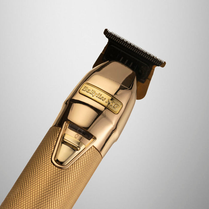 BaBylissPRO GoldFX Cordless Trimmer - Professional High-Precision Gold Detailing and Outlining Tool