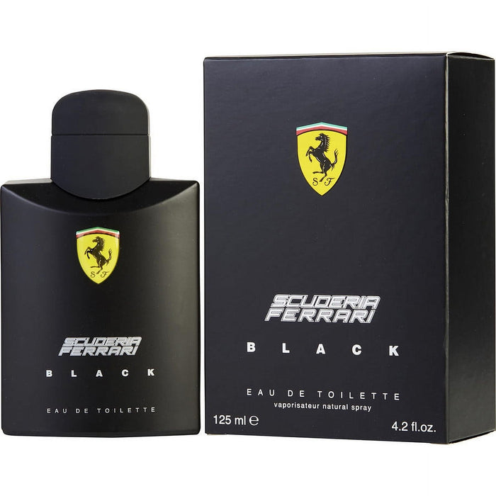 Ferrari Black de Ferrari para hombres - Spray EDT de 4.2 oz