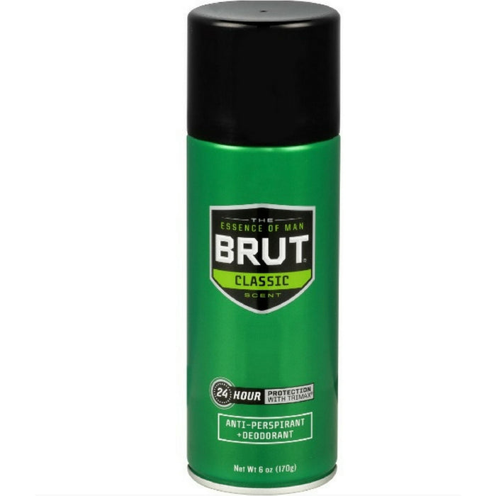 Spray antisudorifique et déodorant Classic Scent de Brut pour unisexe - Déodorant 6 oz