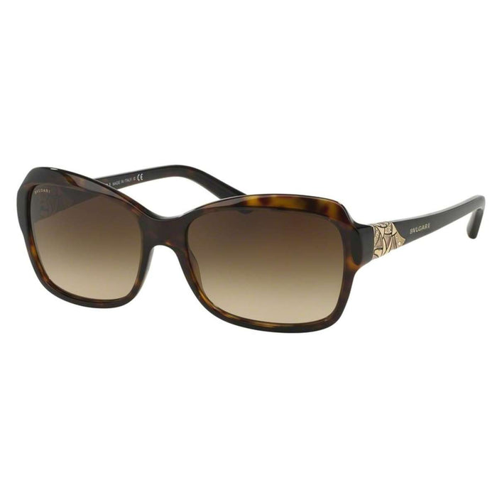 Bvlgari BV8153B 504-13 - Dark Havana-Brown Gradient by Bvlgari for Women - 57-16-140 mm Sunglasses