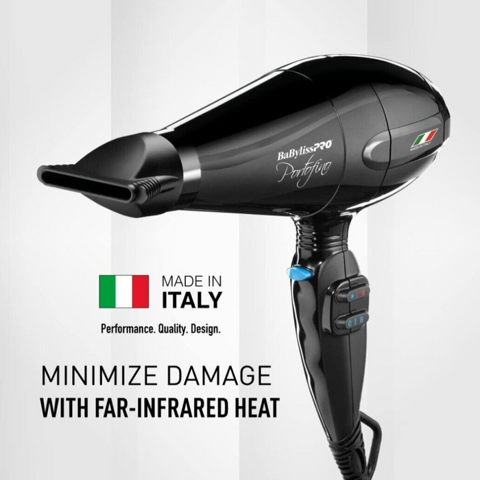 BaBylissPRO Portofino Nano Titanium Full-Size Blow Dryer #BPOR1