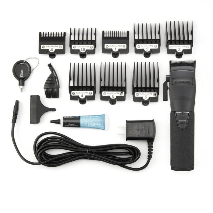 BaBylissPRO BOOST+ Metal Lithium Cordless Clipper FX870BP OR Trimmer FX787BP Matte BLACK Or Both