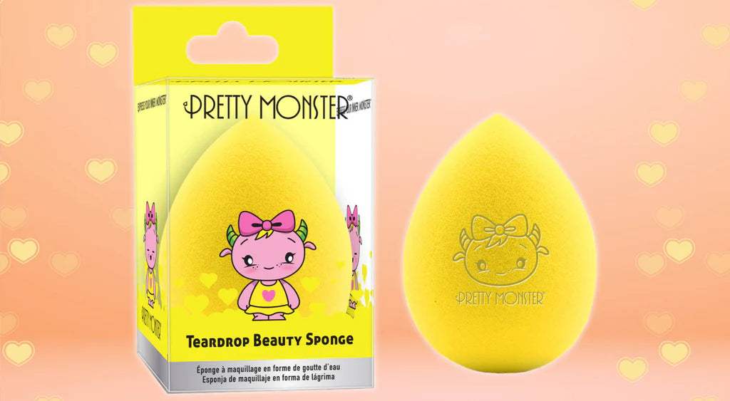 PRETTY MONSTER Teardrop Beauty Sponge