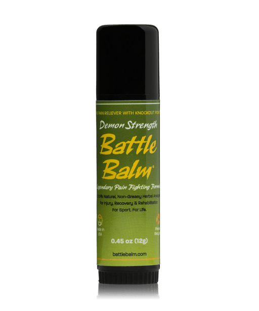 Battle Balm® Stick - Demon Strength All Natural & Organic Pain Relief - BarberSets