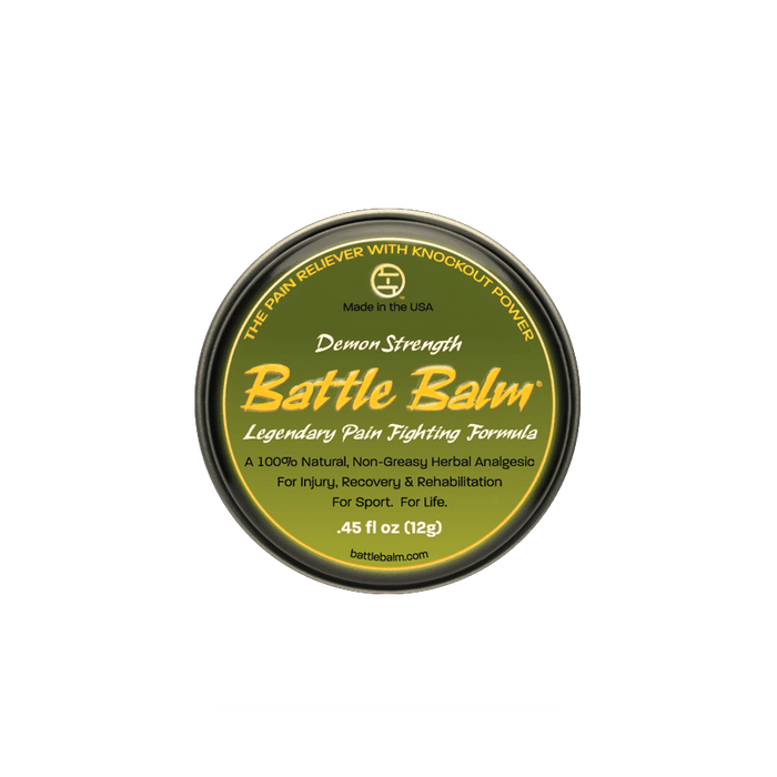 Battle Balm® - Demon Strength All Natural & Organic Pain Relief Cream - BarberSets