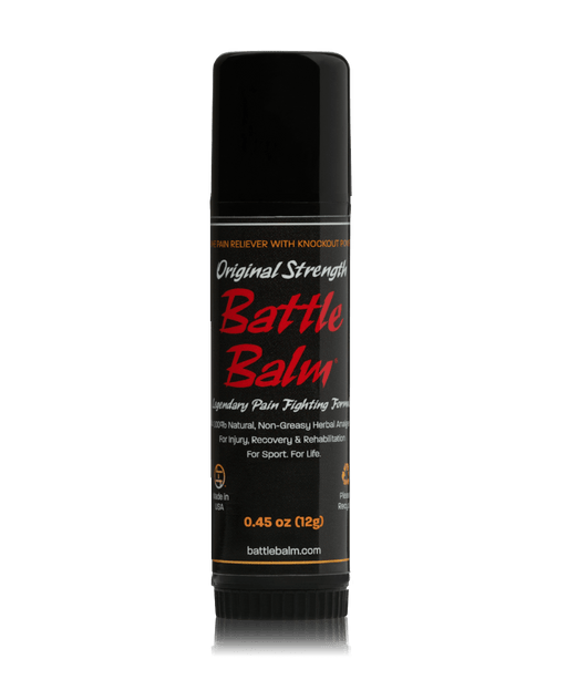 Battle Balm® Stick - Original Strength All Natural & Organic Pain Relief - BarberSets