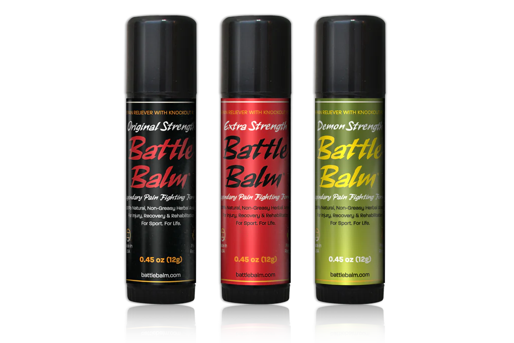 Battle Balm® Stick - Demon Strength Soulagement de la douleur entièrement naturel et biologique 