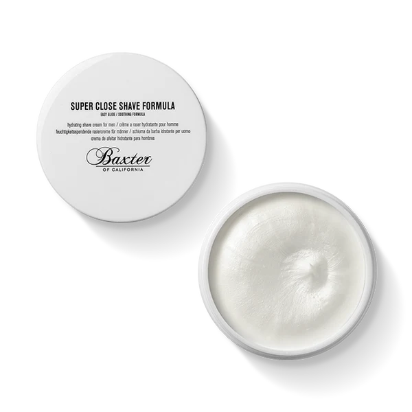 Formule de rasage de très près de Baxter Of California pour hommes - Crème à raser 8 oz