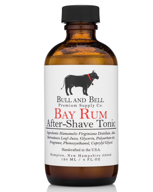 Bay Rum Aftershave Tonic - by Bull and Bell Premium Supply Co. - BarberSets