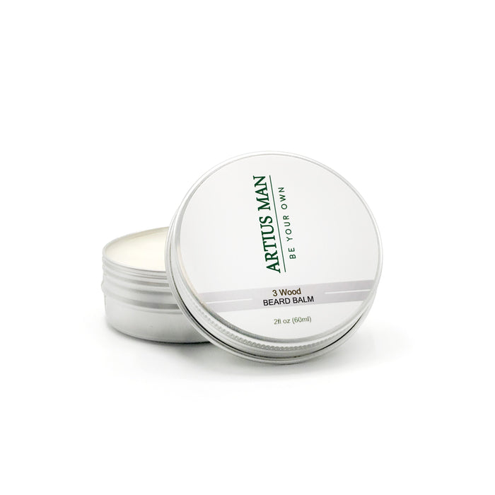 3 Wood Beard Balm - Artius Man