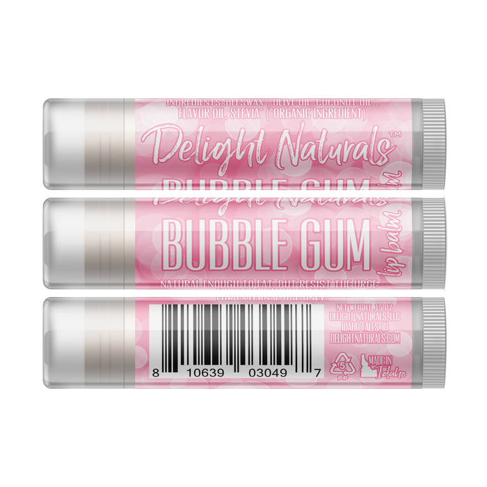 Baume à lèvres Bubble Gum - Paquet de trois