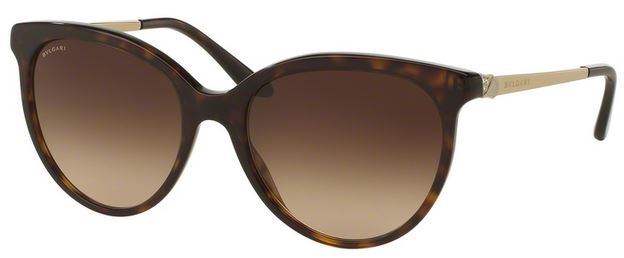 Bvlgari BV8161B 504-13 - Havana-Brown by Bvlgari for Women - 56-18-140 mm Sunglasses