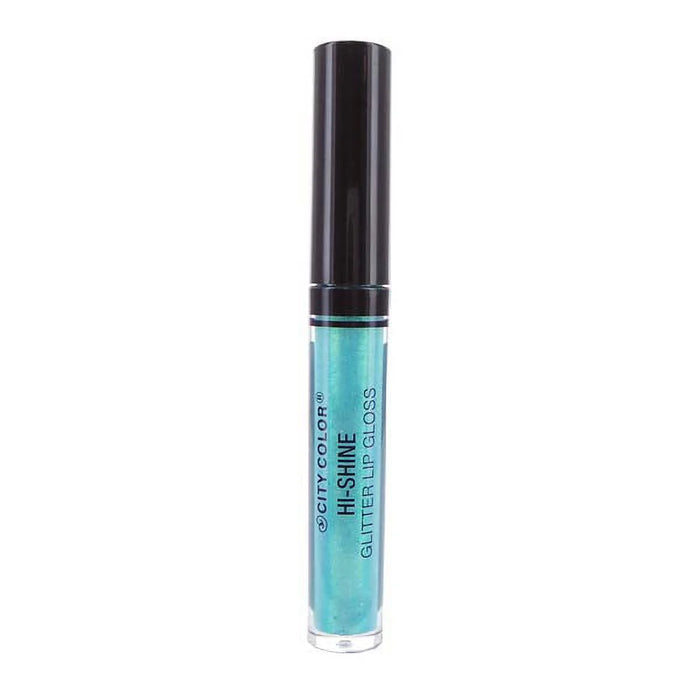 CITY COLOR Hi-Shine Glitter Lip Gloss, ensemble de présentation de finition holographique, 24 pièces