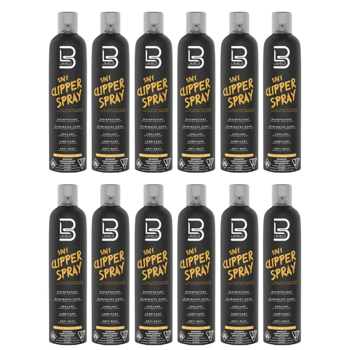 L3VEL3 5-in-1 Clipper Spray 10.1 oz - Multipack