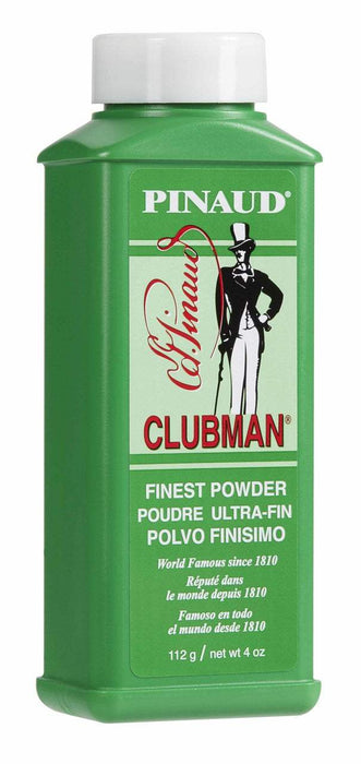 CLUBMAN Talco Blanco 4 oz