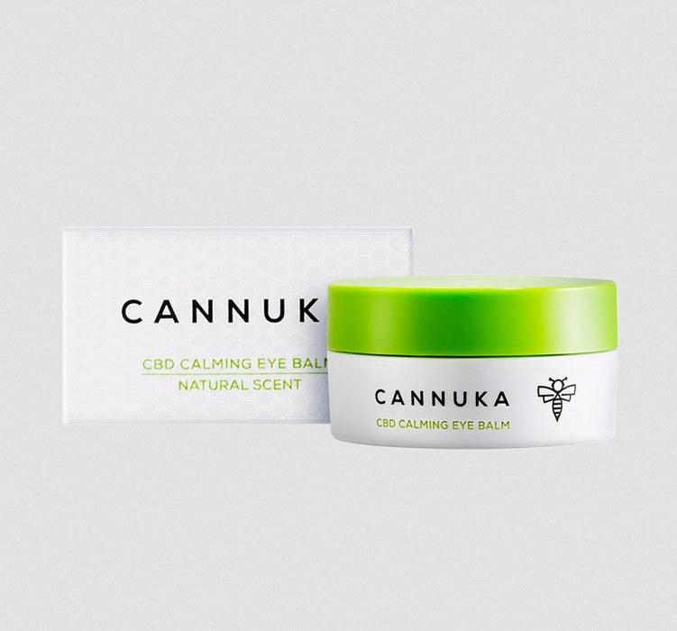 Baume pour les yeux apaisant au CBD de Cannuka pour unisexe - Baume de 0,44 oz