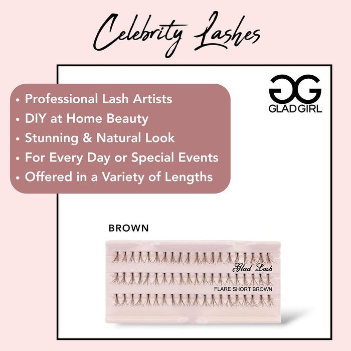 Celebrity Lashes - Brown