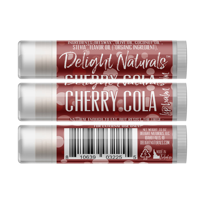 Baume à lèvres Cherry Cola - Paquet de trois