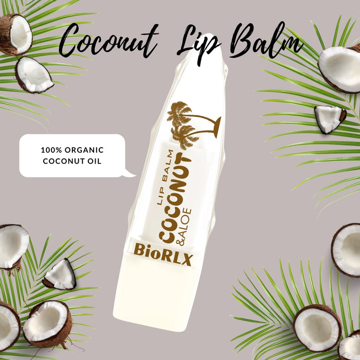 BioRLX Coconut with Aloe Vera Lip Balm