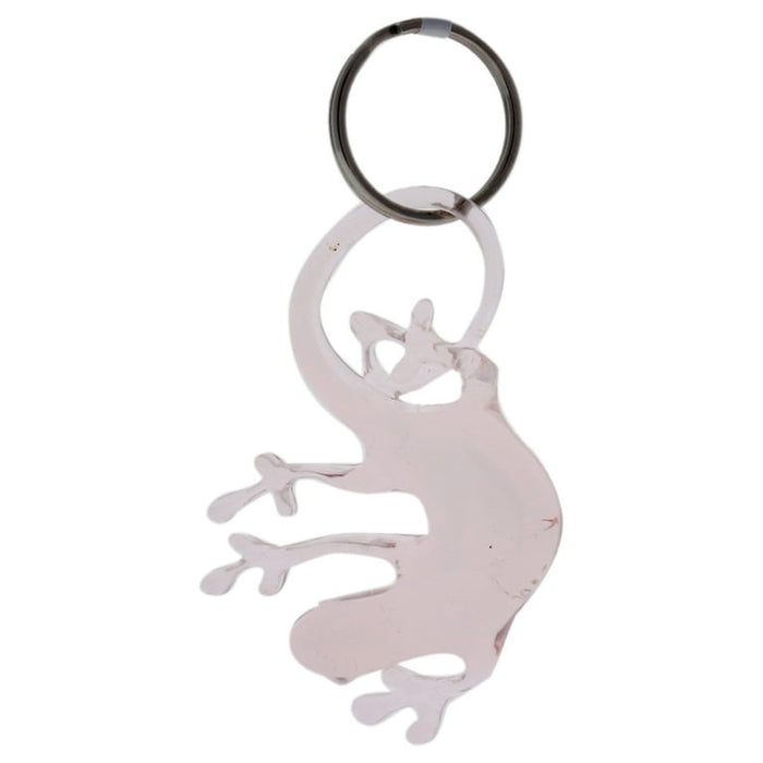 Color-Changing Key Chain Lizard - Red by DelSol for Women - 1 Pc Keychain