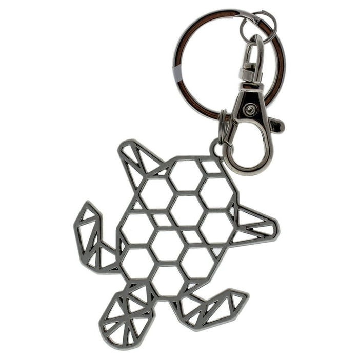 Color-Changing Key Chain Metal Turtle - Green by DelSol for Women - 1 Pc Keychain - Pack of 3