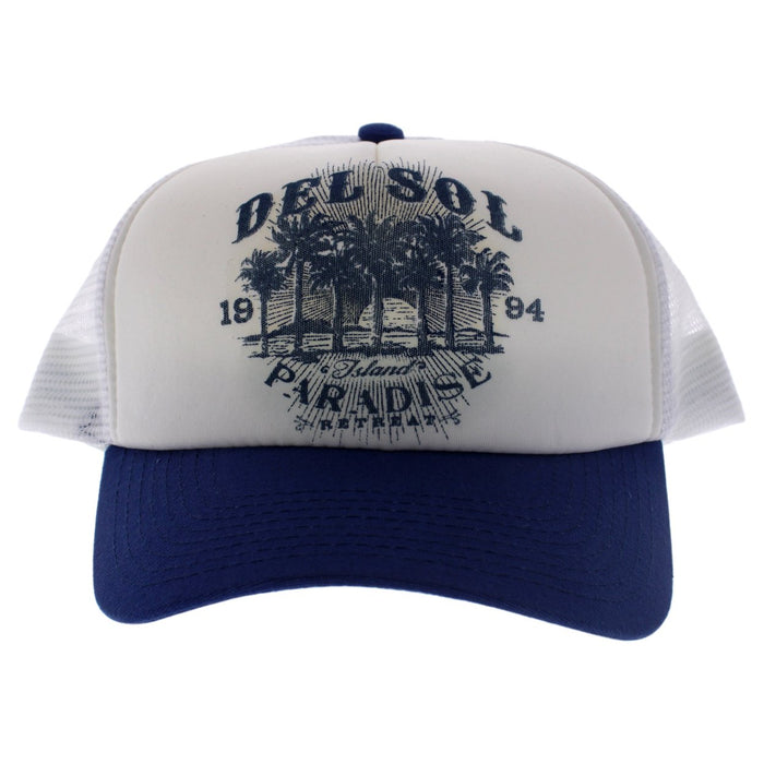 Color-Changing Trucker Hat - Island Paradise by DelSol for Unisex - 1 Pc Hat