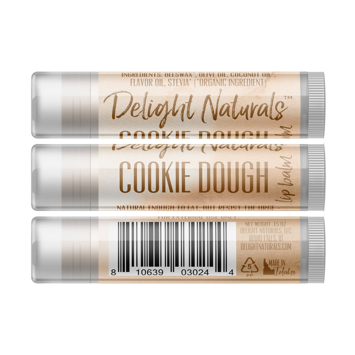 Bálsamo labial Cookie Dough - Paquete de tres