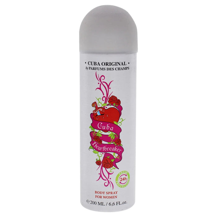 Cuba Heartbreaker by Cuba for Women - 6.6 oz Body Spray