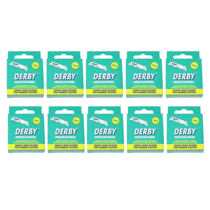Derby Professional Single Edge Razor Blades Hanging - Multipack | Free Shipping