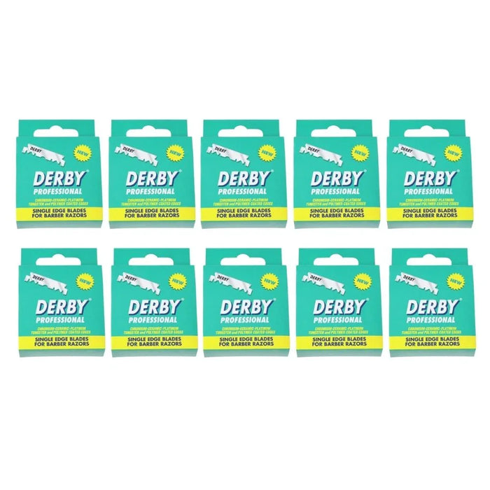 Derby Professional Single Edge Razor Blades Hanging - Multipack