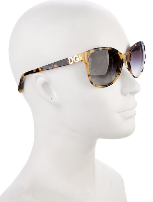 Dolce and Gabbana DG 4258 512-8G - Havane-Gris Dégradé de Dolce and Gabbana pour Femme - 56-17-140 mm Lunettes de soleil