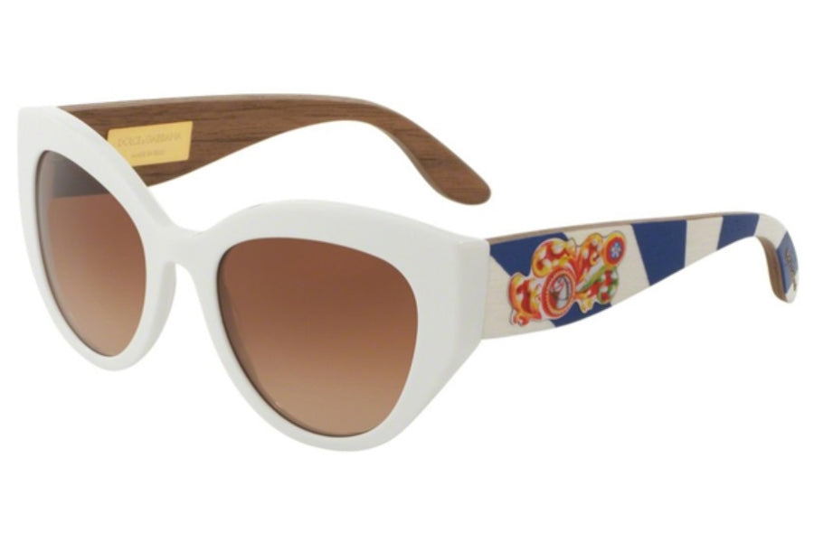 Dolce and Gabbana DG 4278 3039-13 - White-Brown Gradient by Dolce and Gabbana for Women - 52-21-145 mm Sunglasses