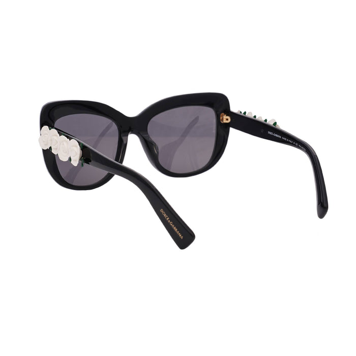 Dolce and Gabbana DG 4252 921-81 - Noir-Polar Grey Polarized par Dolce and Gabbana pour Femme - 55-20-140 mm Lunettes de soleil